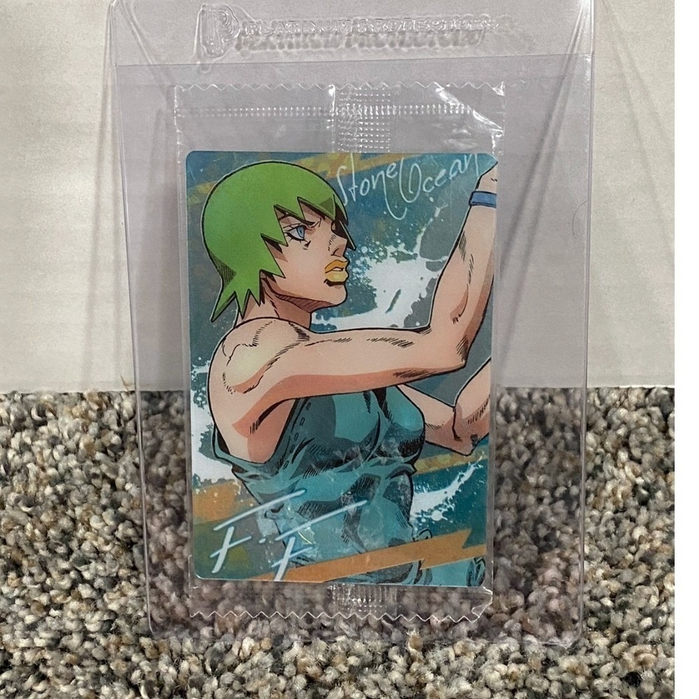 Bandai JoJo's Bizarre Adventure Trading Card F.F. Stone Ocean Teal OS New